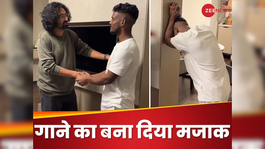 Comedian Ravi gupta sang his own song singer kaka ran away from room ...