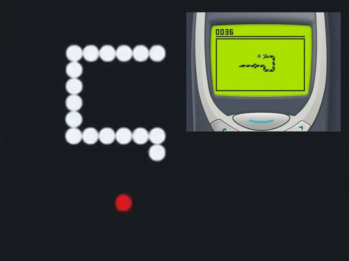 nothing bring nokia popular snake game widget click to play | Nothing ...