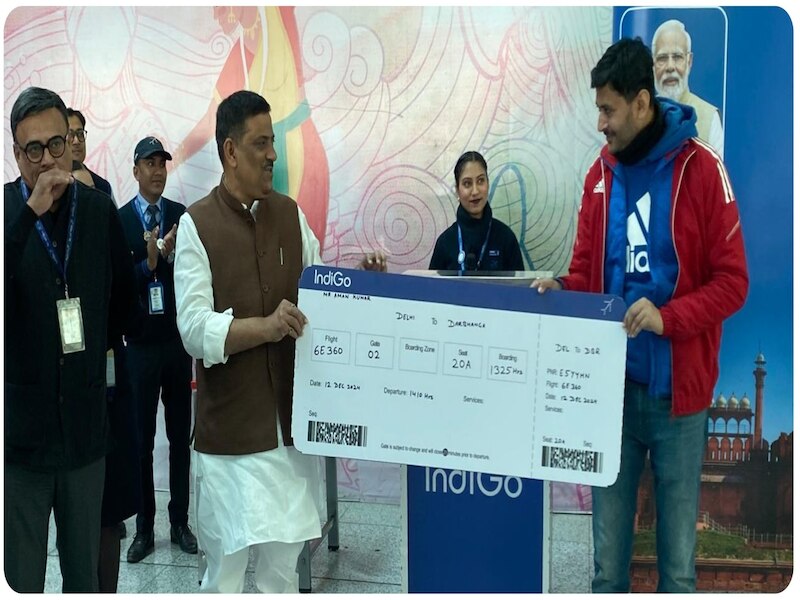 इंडिगो की दैनिक उड़ान