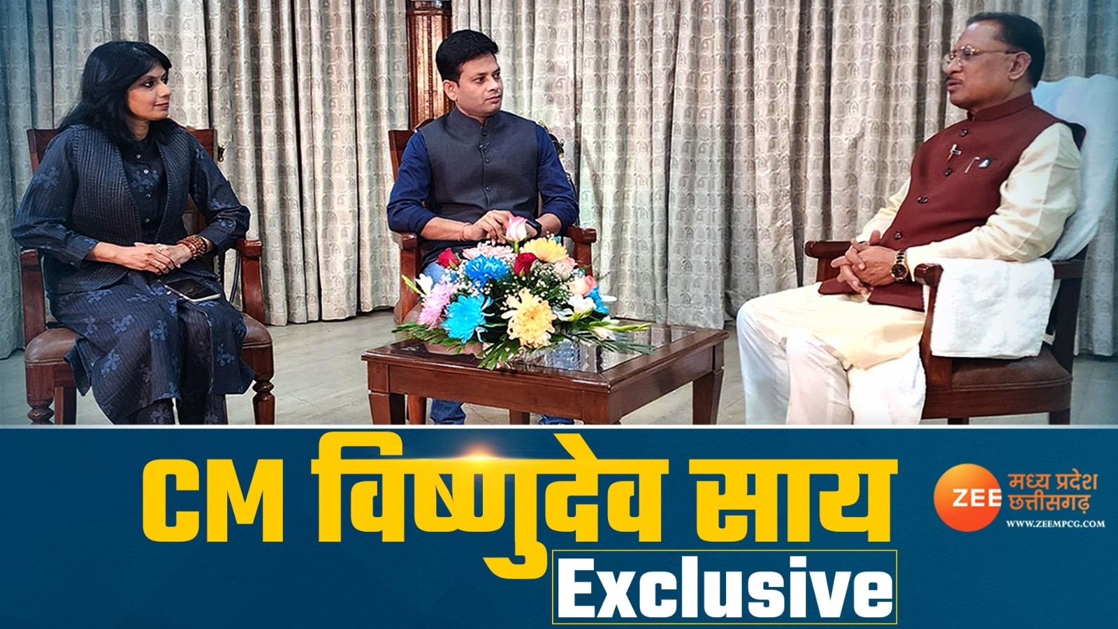 cm vishnudeo sai exclusive interview chhattisgarh bjp govt completes ...