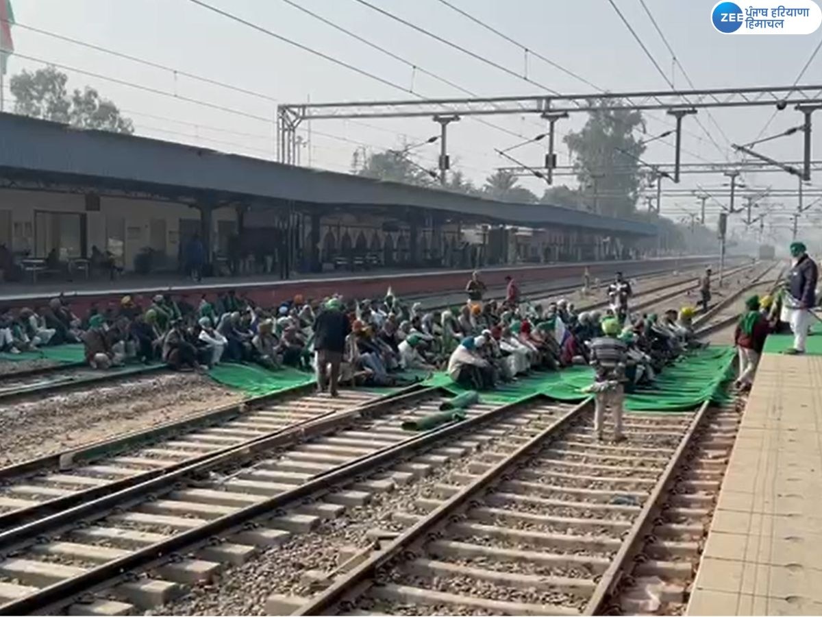 Rail Roko Andolan: ਰੇਲਵੇ ਟ੍ਰੈਕ ਜਾਮ; ਫਾਜ਼ਿਲਕਾ, ਫਿਰੋਜ਼ਪੁਰ ਤੇ ਰਾਜਸਥਾਨ ਜਾਣ ਵਾਲੀਆਂ ਗੱਡੀਆਂ ਪ੍ਰਭਾਵਿਤ