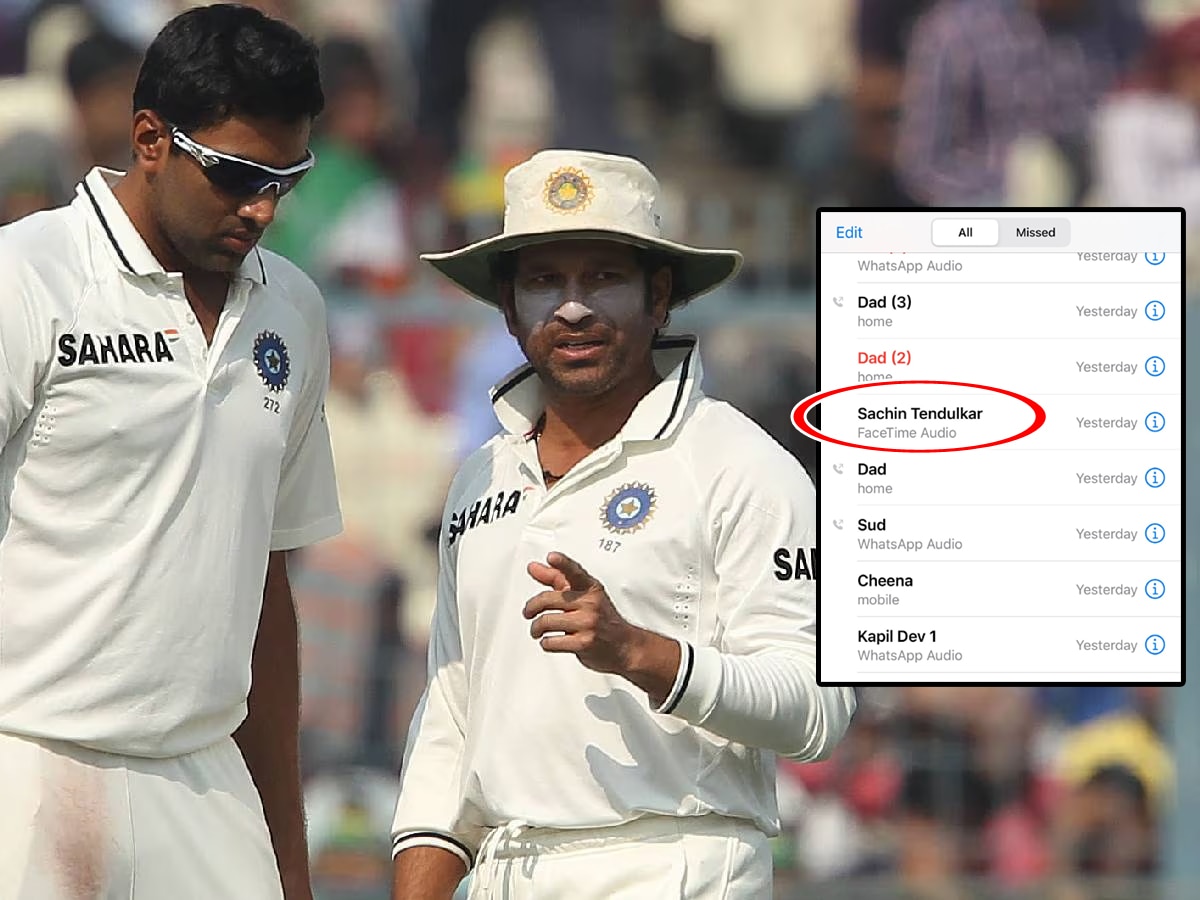 Facetime ऑडियो क्या है... जिससे सचिन ने अश्विन को रिटायरमेंट लेते ही लगाया कॉल