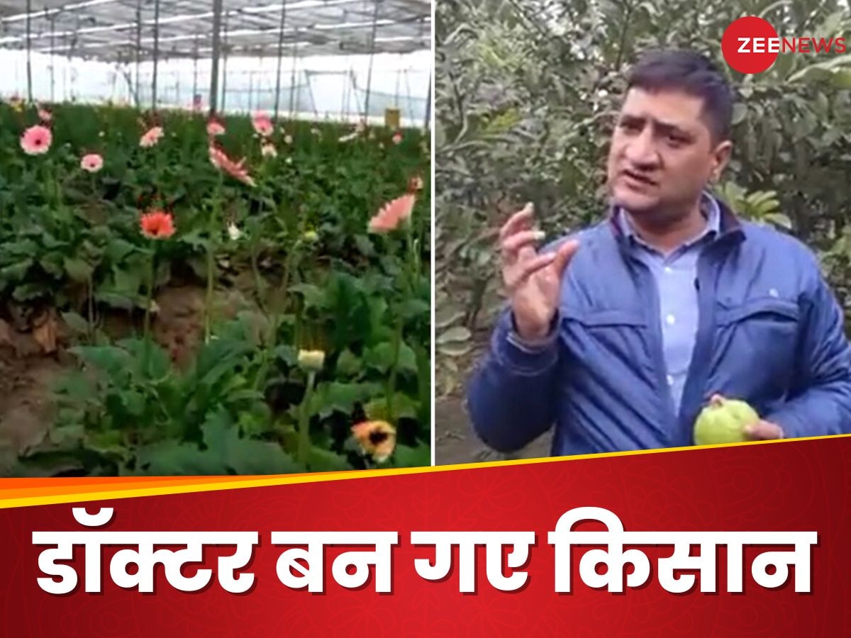 Success Story: डॉक्टरी छोड़कर किसान बना ये शख्स, फल-फूल की खेती कर कमा रहा लाखों, जानें कैसे