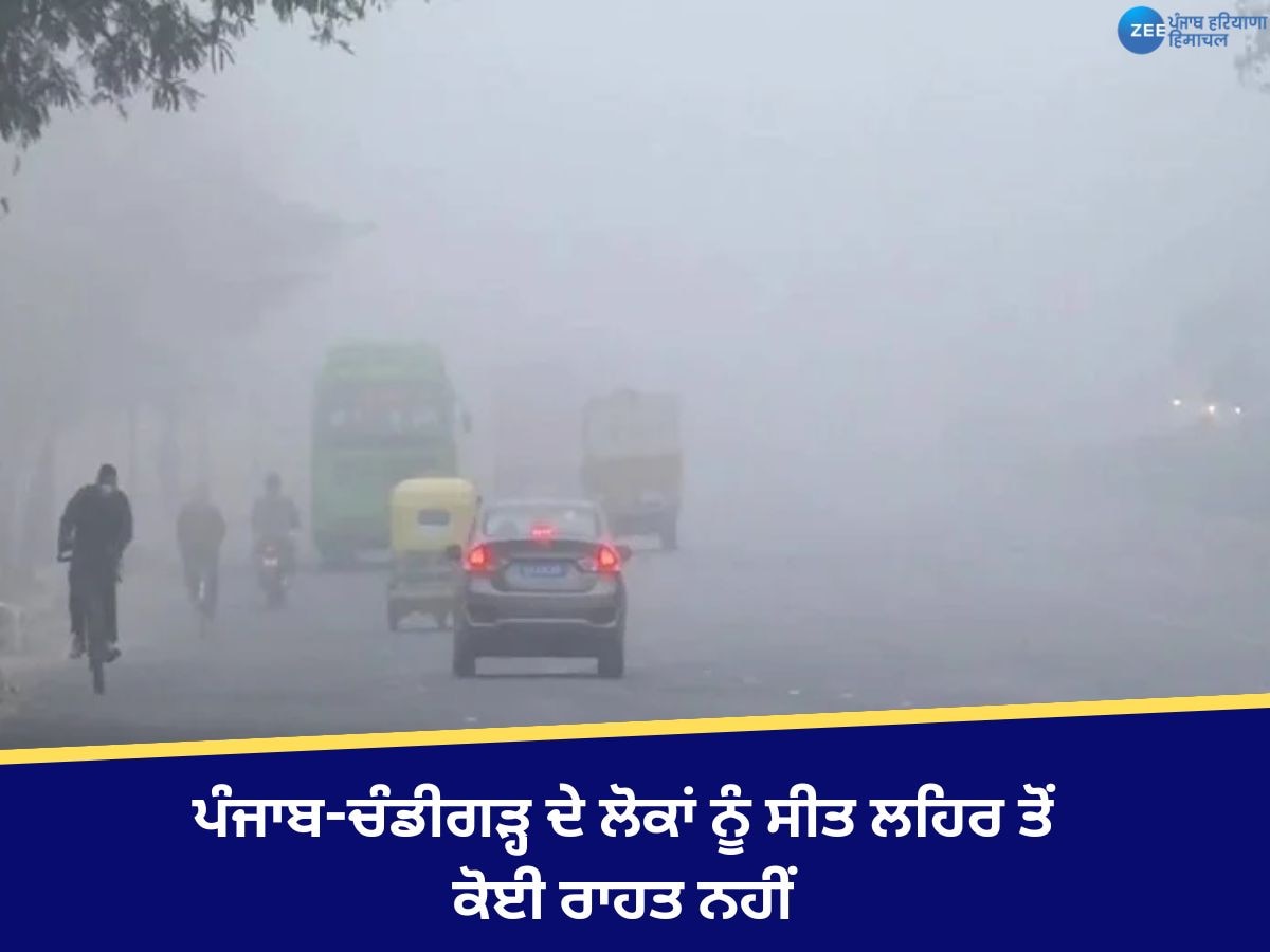 Punjab Weather Update: ਪੰਜਾਬ-ਚੰਡੀਗੜ੍ਹ 'ਚ ਸੀਤ ਲਹਿਰ ਦੀ ਚੇਤਾਵਨੀ! ਪਠਾਨਕੋਟ ਰਿਹਾ ਸਭ ਤੋਂ ਠੰਢਾ, ਜਾਣੋ ਆਪਣੇ ਸ਼ਹਿਰ ਦਾ ਹਾਲ 