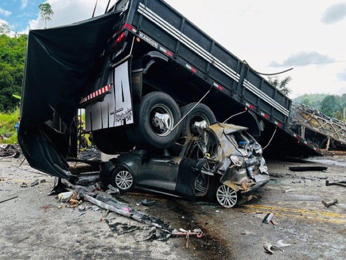 Major road accident in Brazil