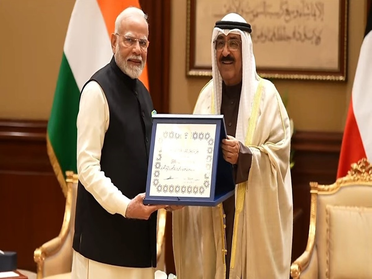 PM Modi Receives Kuwait's Highest Honour