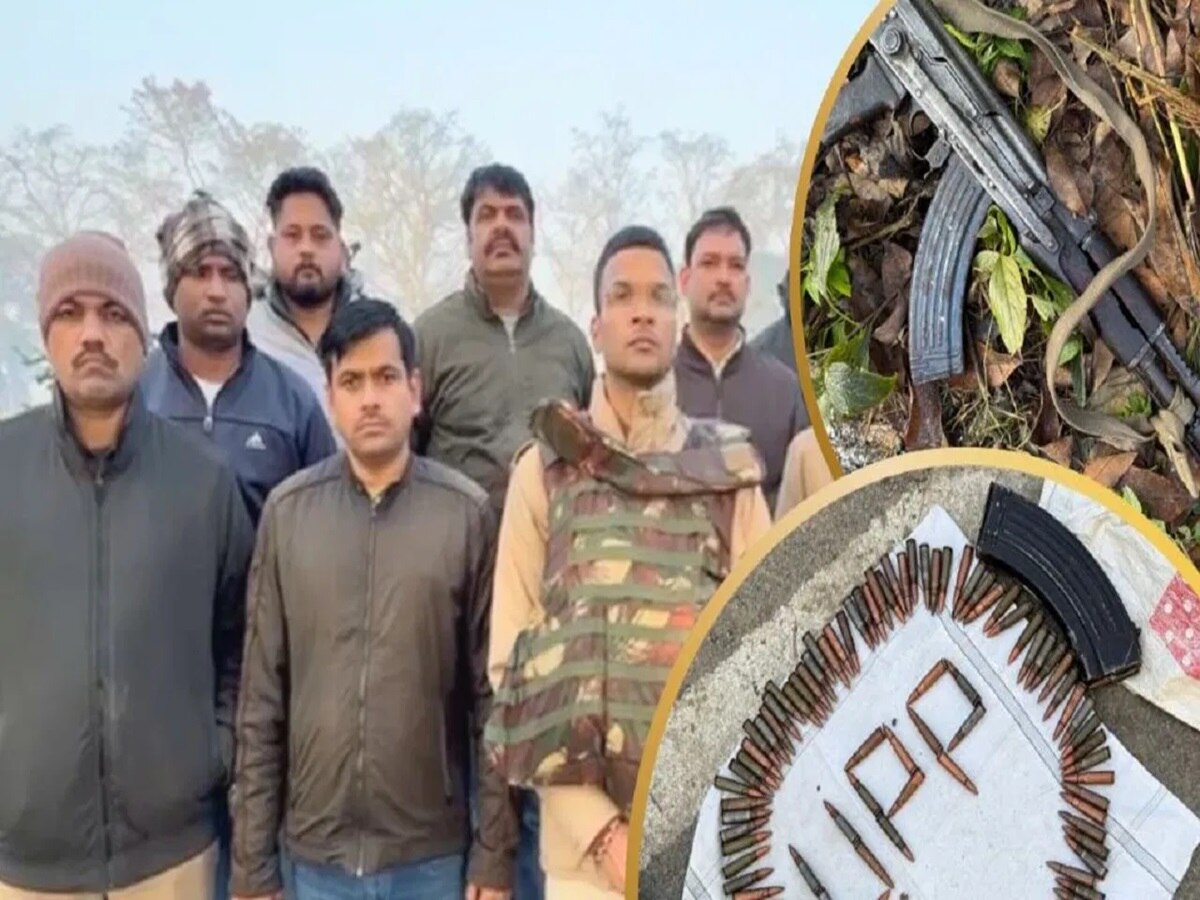 SP Avinash Pandey led Pilibhit joint Police operation know Lakhimpur ...