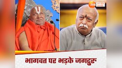 मंदिरों पर हिन्दू दावा नहीं करेगा तो... भागवत के बयान पर भड़के स्वामी रामभद्राचार्य