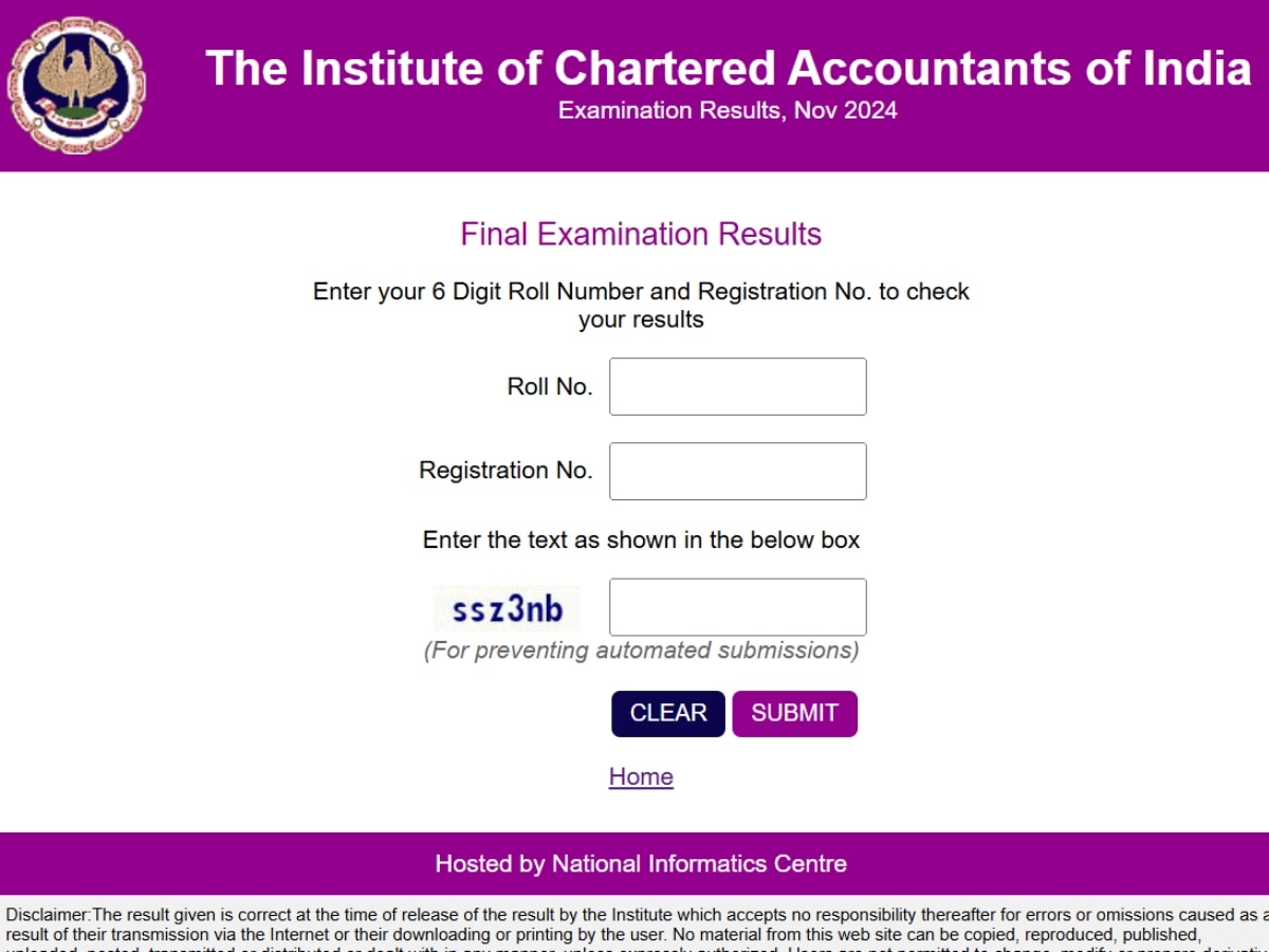 ICAI CA 2024 Final Result OUT: सीए 2024 का फाइनल रिजल्ट जारी, ये रहा चेक करने डायरेक्ट लिंक