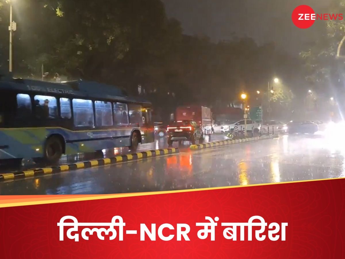 दिल्ली-NCR में 8 घंटों से झमाझम बारिश, कश्मीर में बर्फबारी, जानिए अन्य राज्यों में कैसा है मौसम?