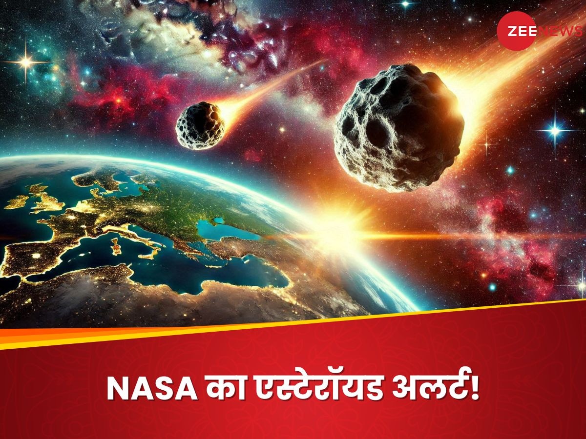 धरती की ओर बढ़ रहे दो दानव एस्टेरॉयड: NASA का अलर्ट, रफ्तार 37,500 KM प्रति घंटा!