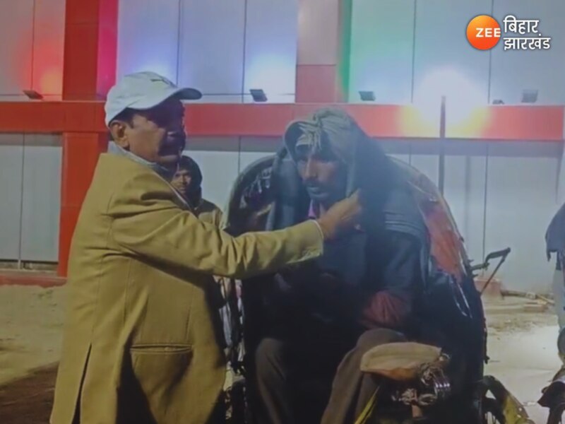 Bettiah DM Dinesh Kumar Rai generosity in cold nights toured city and ...