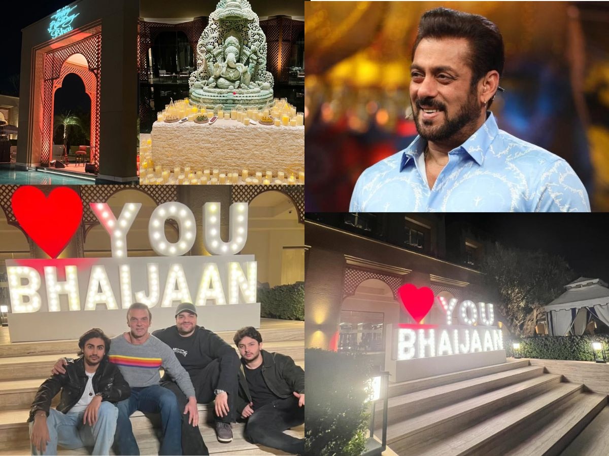 Salman Khan ने जामनगर में दोस्तों और परिवार के साथ मनाई 59वीं बर्थडे पार्टी, देखें तस्वीरें