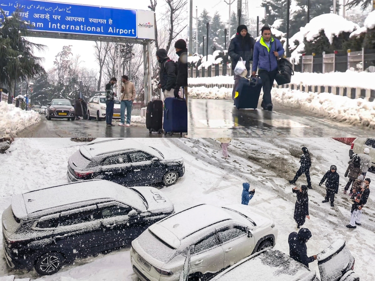 'साथ में छोटे बच्चे हैं...', भारी बर्फबारी से कश्मीर में फंसे लोग, रेल-फ्लाइट बंद; मस्जिदों में ठहरे टूरिस्ट्स