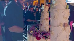 Salman Khan का जामनगर में बर्थडे सेलिब्रेशन का वीडियो हुआ वायरल, भांजी के साथ काटा 4 मंजिला केक 