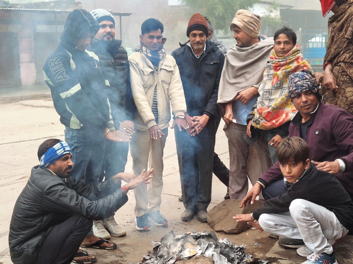 सवाई माधोपुर में तेज ठंड और घने कोहरे का कहर, सिंगल डिजिट पहुंचा तापमान 