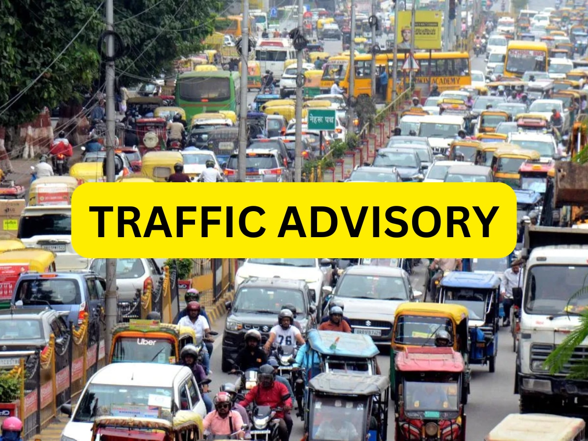 Traffic Advisory: 31 दिसंबर और 1 जनवरी को ये रास्ते रहेंगे बंद, ट्रैफिक एडवाइजरी जारी