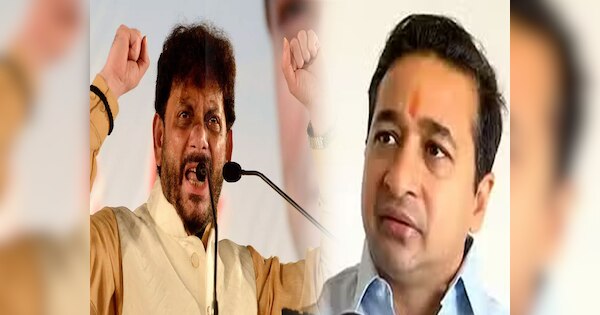 Nitesh Rane Mini Pakistan statement AIMIM leader Waris Pathan | नितेश ...