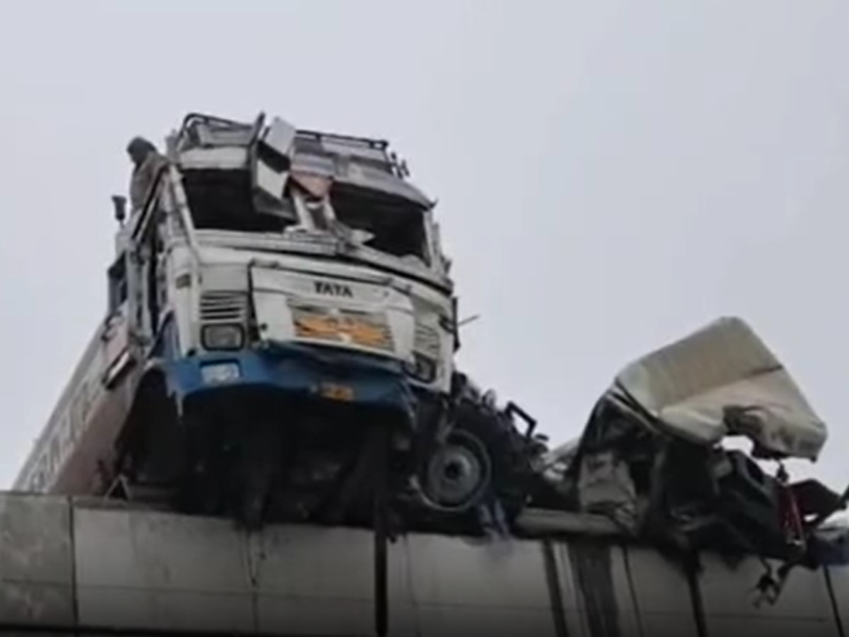 Panipat Accident: NH-44 पर दो ट्रकों की भयंकर भिड़ंत, नींद की झपकी ने एक चालक की ली जान, दूसरा घायल