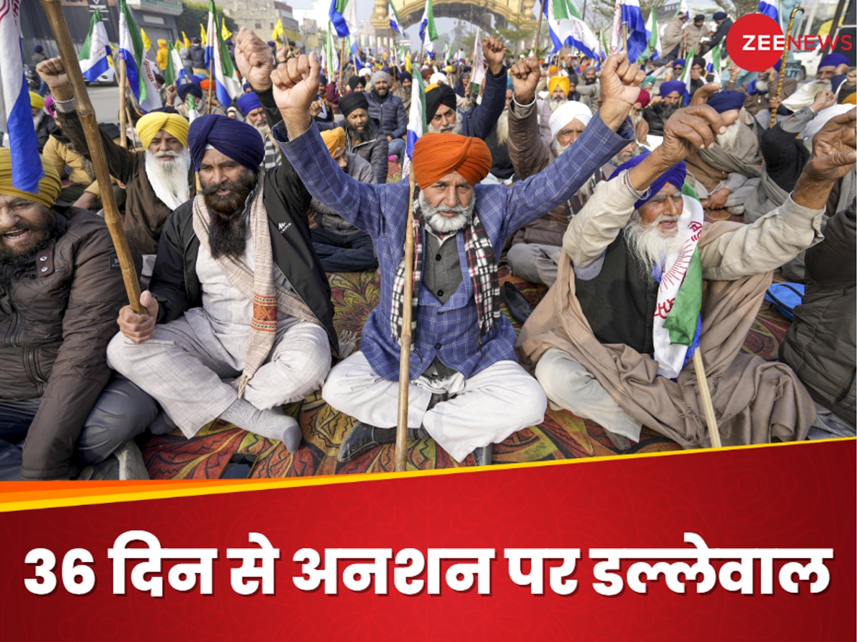 Farmer Protest: 36 दिन से अनशन पर डल्लेवाल.. समाधान की राह देख रहे किसान, केंद्र से बातचीत के लिए तैयार