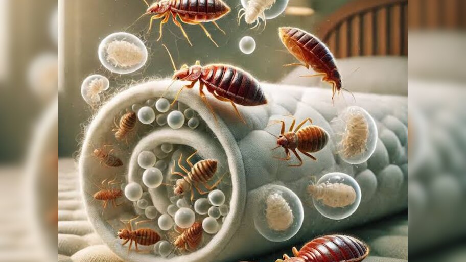 Bedbugs hides inside the bed has returned 20 thousand times more ...