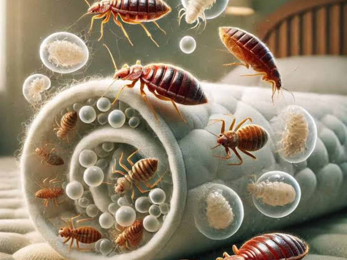 Udush Bedbugs hides inside the bed has returned 20 thousand times more ...