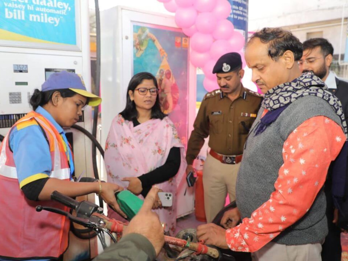 नए साल पर नई पहल, महिला सशक्तिकरण के लिए 'शक्ति दीदी' की शुरुआत, पेट्रोल पंप पर संभाला मोर्चा