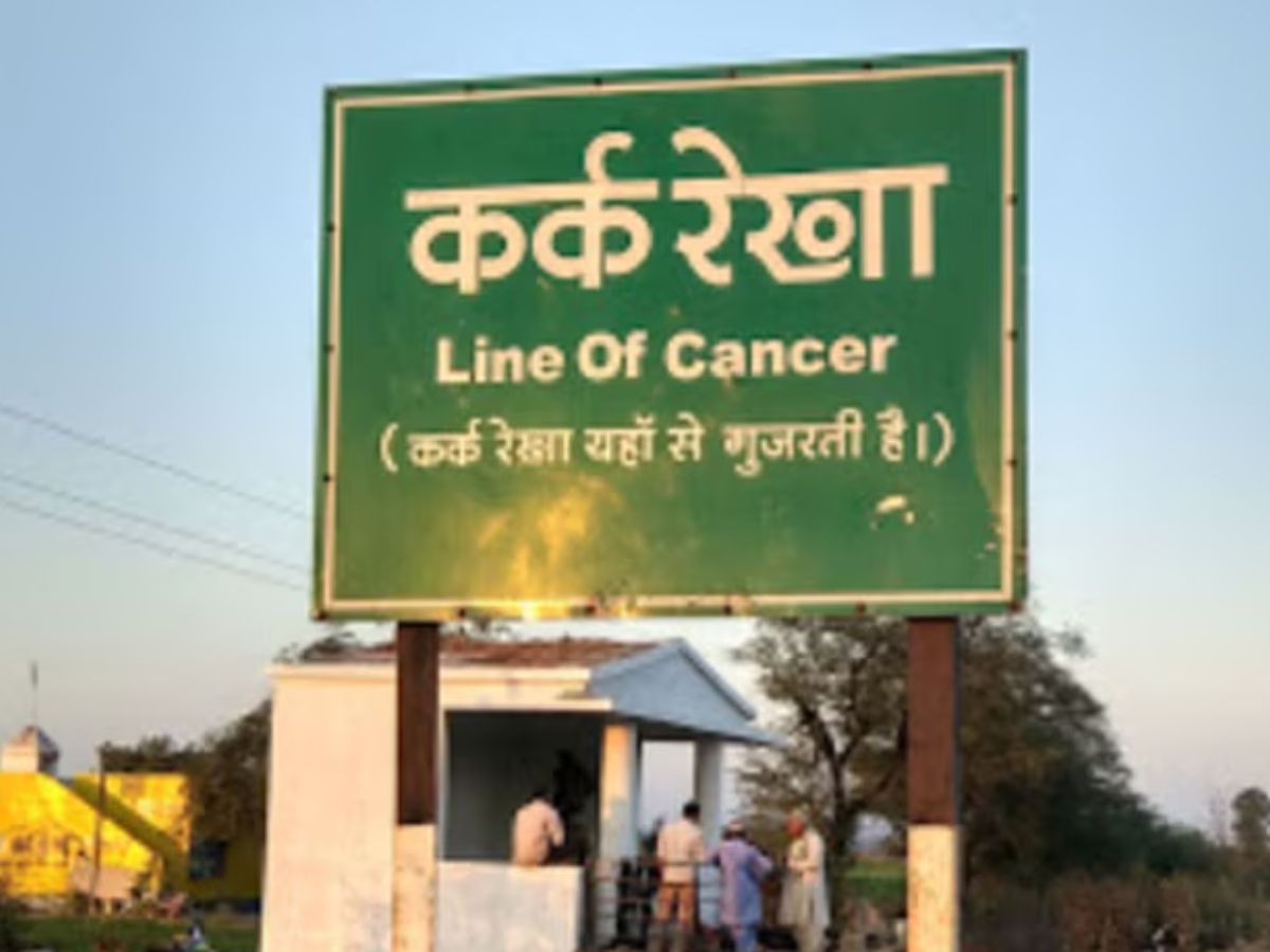 tropic of cancer passes through how many districts of mp know religious ...