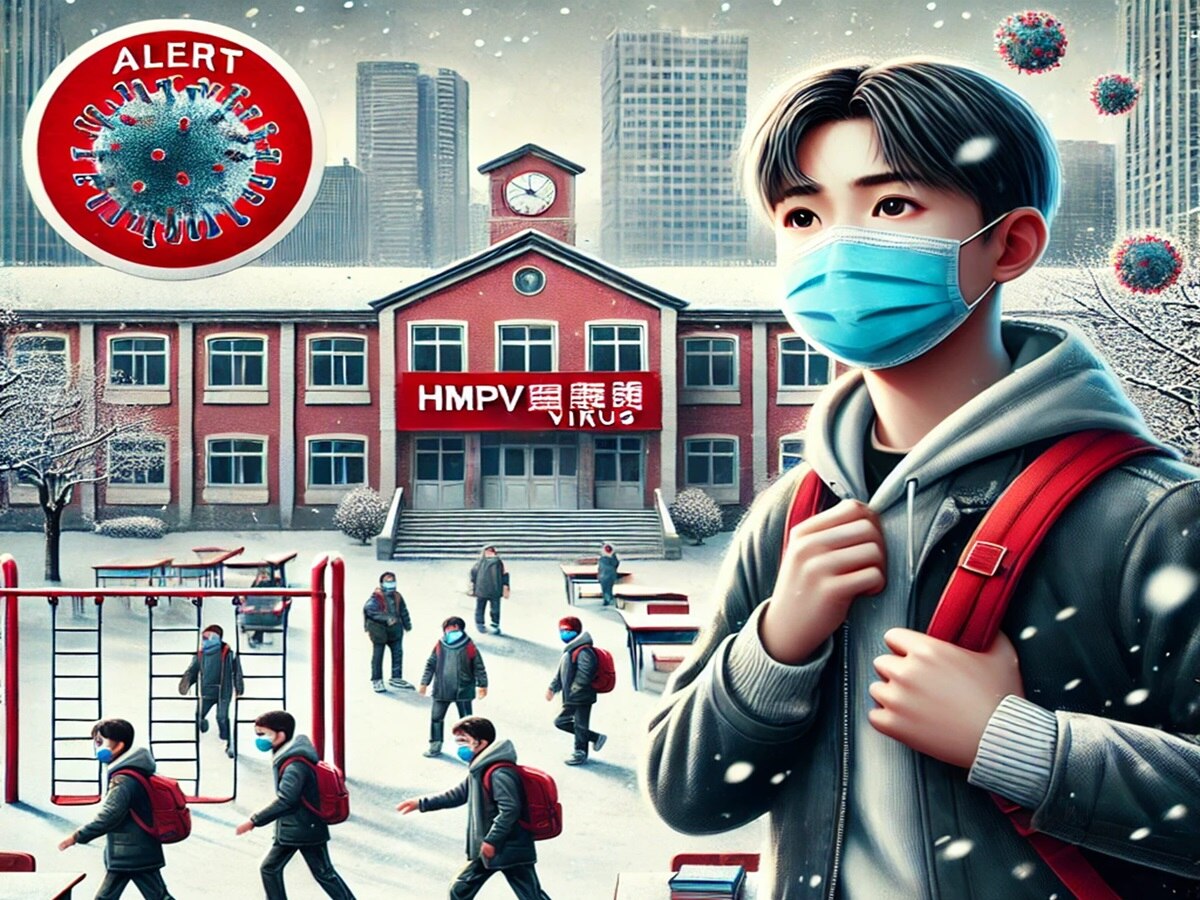 china hmpv virus | 30 vuhan child in ill | चीन में HMP वायरस से हाहाकार |  वुहान में 30 बच्चे बीमार | बंद किए गए स्कूल