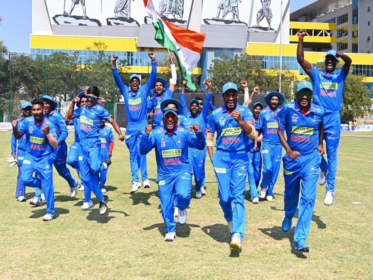 Indian team announced for Divyang Champions Trophy 2025