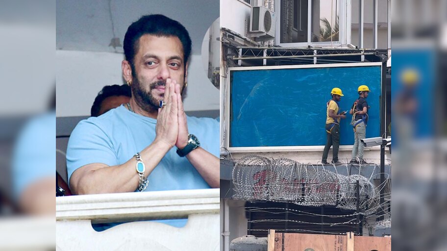 Salman Khan Galaxy Apartment bulletproof wall window after Security ...