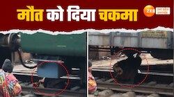 Viral Video: धड़धड़ाती हुई ट्रेन महिला के ऊपर से गुजरी, देखें फिर भी बच गई जान