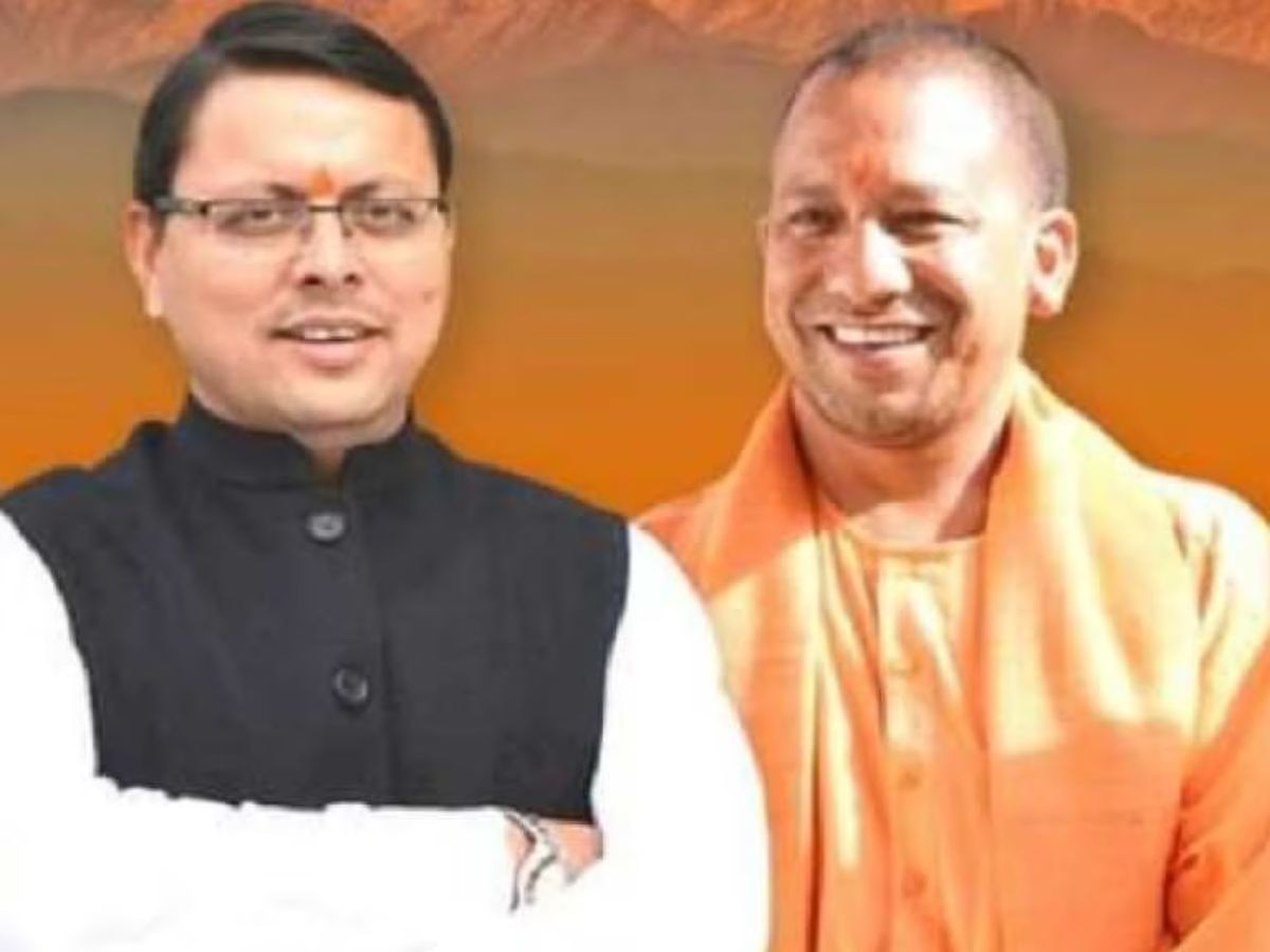 cm yogi and cm dhami