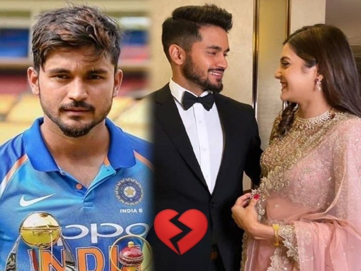 Indian cricketer Manish Pandey relationship is in tatters After Chahal Dhanshri 