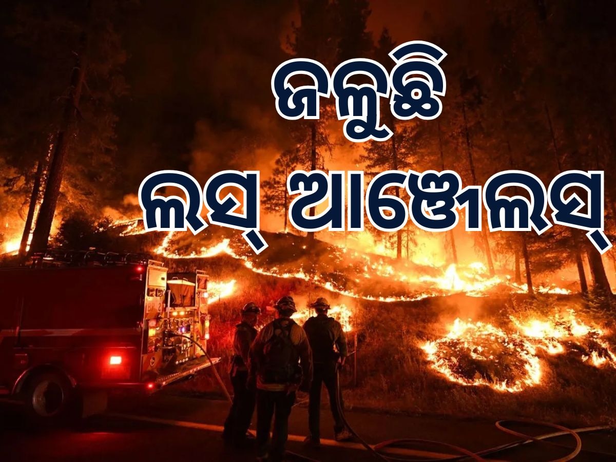 fire in Los Angeles: ଜଳୁଛି ଲସ ଆଞ୍ଜେଲସ୍, ୪୮ ହଜାର କୋଟି ଟଙ୍କାର କ୍ଷତି; ଦେଖନ୍ତୁ ଭିଡିଓ