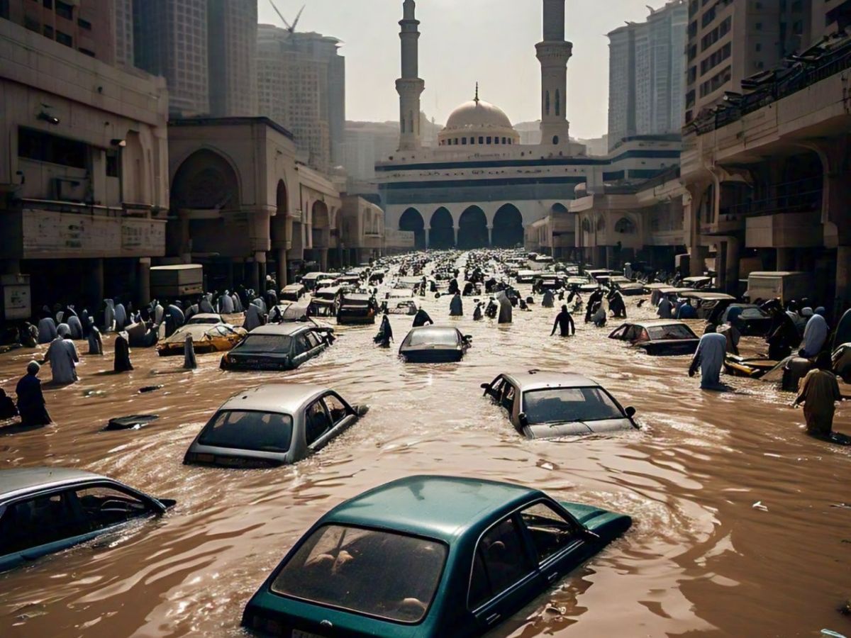 Jedda Raining World in shock Mecca faces heavy rain high alert issued for jeddah ...