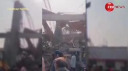 कन्नोज में खौफनाक हादसा, रेलवे स्टेशन पर अचानक से गिरी बिल्डिंग, मलबे में दबे 20 मजदूर; VIDEO 