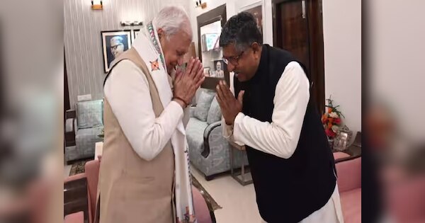 Bihar Governor Arif Mohammad Khan Met BJP MP Ravi Shankar Prasad Bihar ...