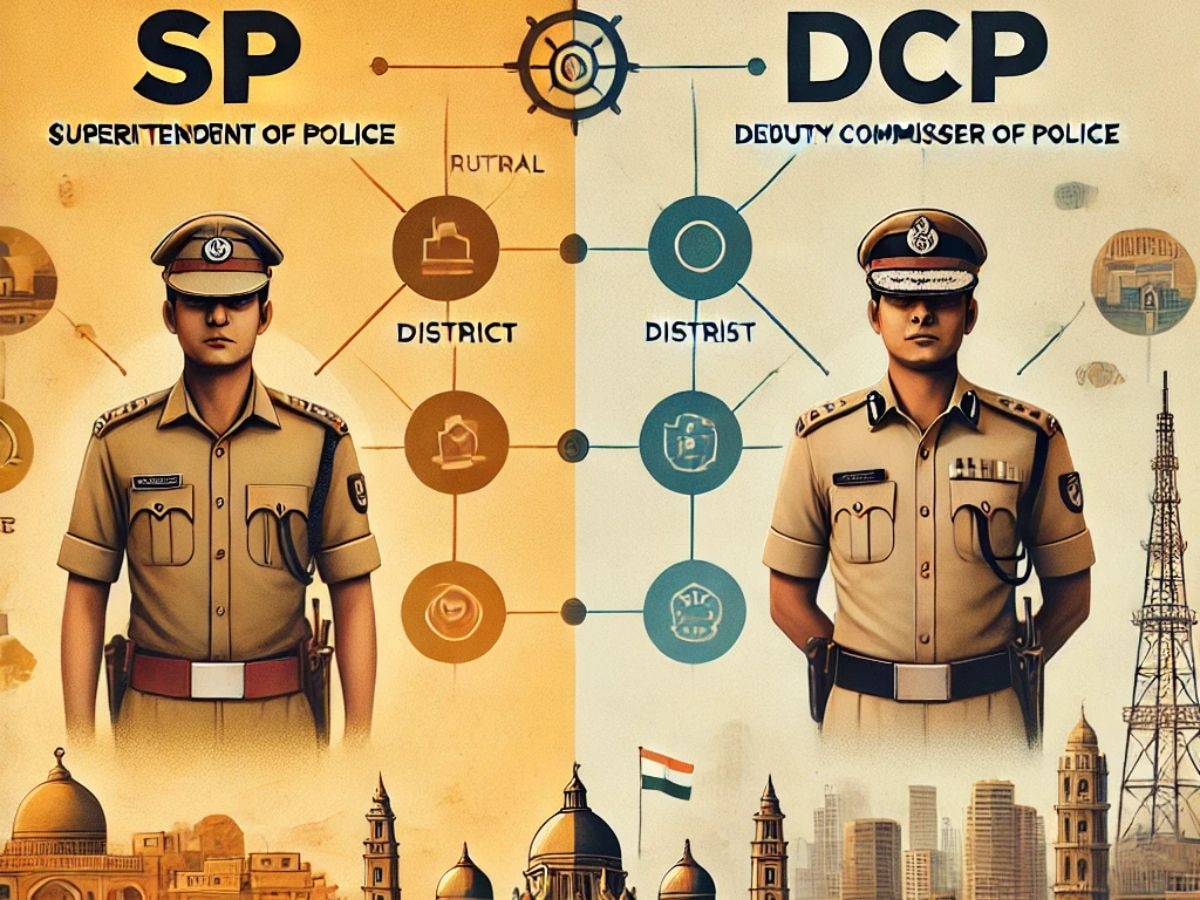 एसपी और डीसीपी में क्या है फर्क? जानें क्या हैं पुलिस डिपार्टमेंट के इन दोनों अहम पदों पर मिलने वाली सुविधाएं और जिम्मेदारियां