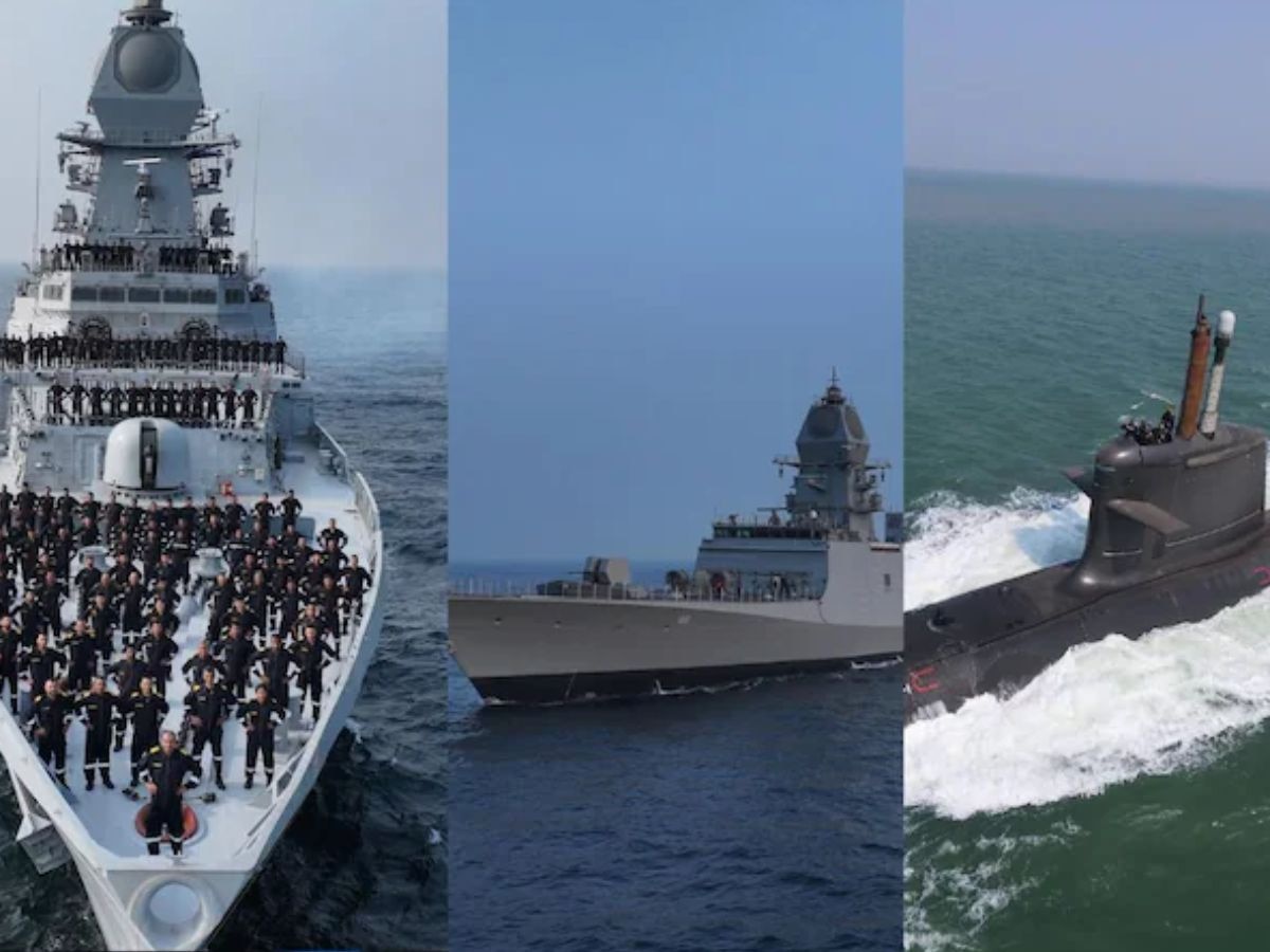 Indian Navy:ଭାରତୀୟ ନୌସେନାକୁ ମିଳିଲା 'ତ୍ରିଦେବ', ଦୁଇଟି ଯୁଦ୍ଧ ଜାହାଜ ଓ ଗୋଟିଏ ବୁଡ଼ା ଜାହାଜକୁ ରାଷ୍ଟ୍ରକୁ ଉତ୍ସର୍ଗ କଲେ ପ୍ରଧାନମନ୍ତ୍ରୀ