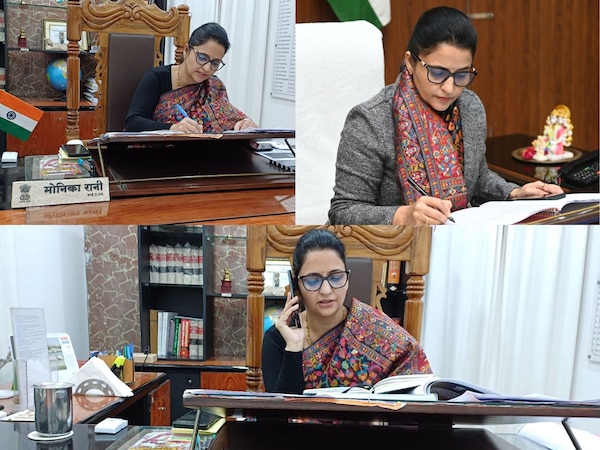 bahraich dm ias monica rani will get pm award pm modi will honour her ...