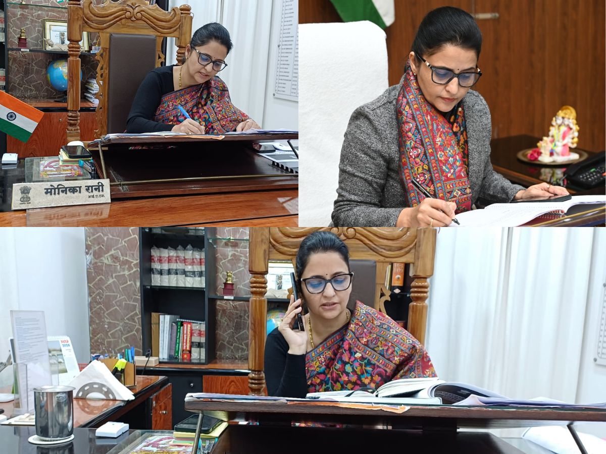 bahraich dm ias monica rani will get pm award pm modi will honour her ...