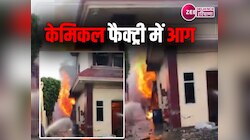 Fire Video: केमिकल्स फैक्ट्री की में लगी भीषण आग, दमकल की 20 गाड़ियां मौजूद