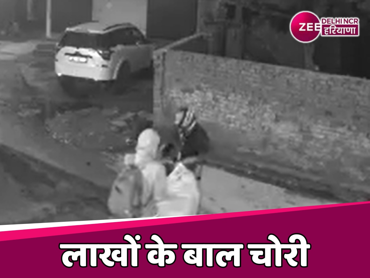 Faridabad News: फरीदाबाद में घर से लाखों के बाल लेकर फरार हुए चोर, वारदात CCTV में कैद 