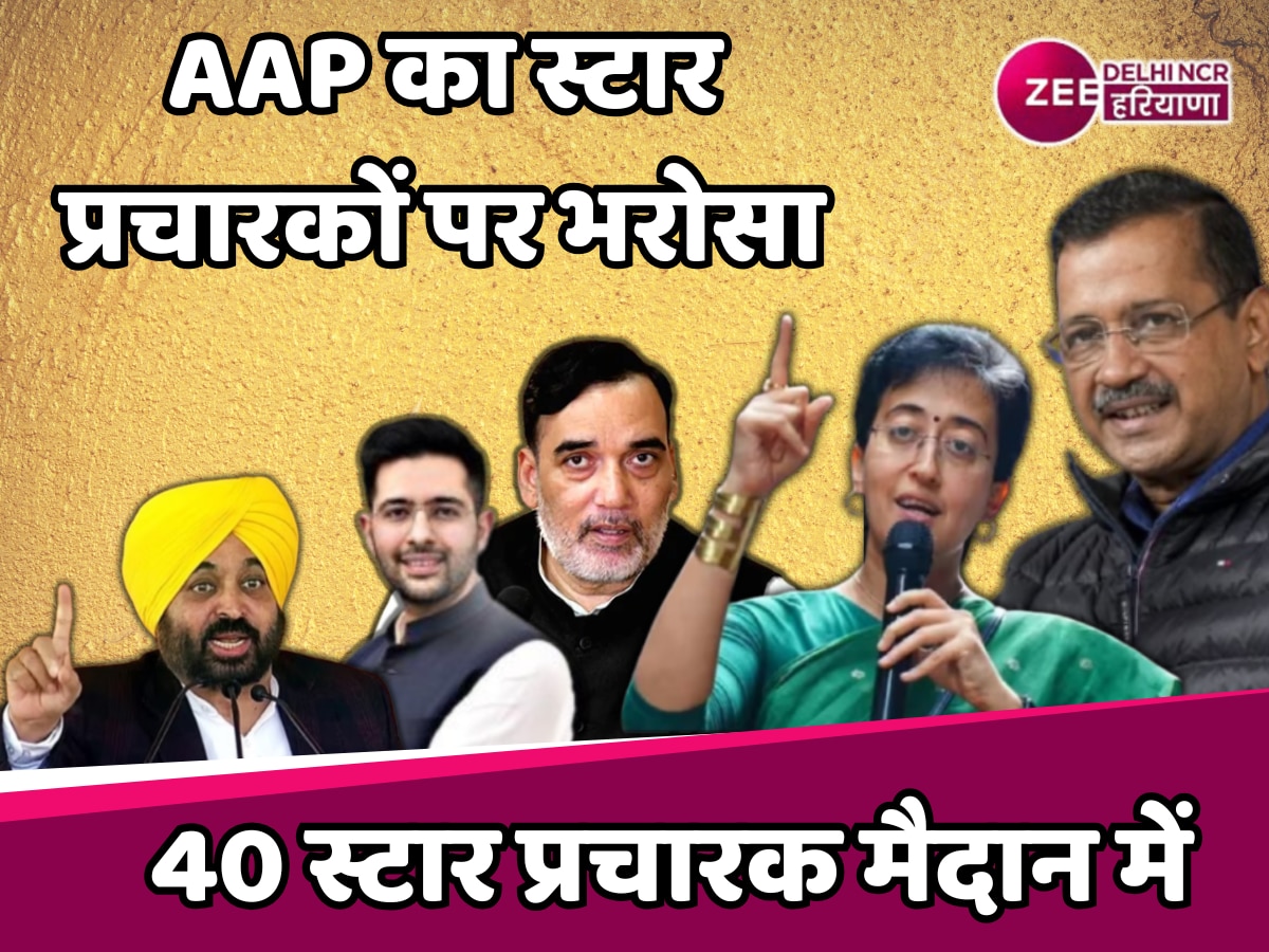 Delhi Election 2025: अरविंद केजरीवाल से भगवंत मान तक... AAP का स्टार प्रचारकों पर भरोसा, जीत की नई रणनीति तैयार