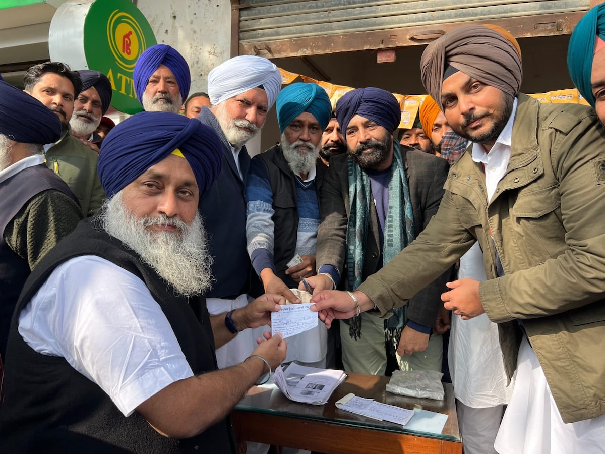 Akali Dal Membership: ਸੁਖਬੀਰ ਸਿੰਘ ਬਾਦਲ ਨੇ ਸ਼੍ਰੋਮਣੀ ਅਕਾਲੀ ਦਲ ਦੀ ਲਈ ਮੈਂਬਰਸ਼ਿਪ