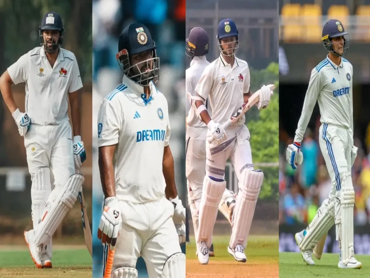 Team India batsmen are yearning for runs even in domestic cricket before Champions Trophy 2025