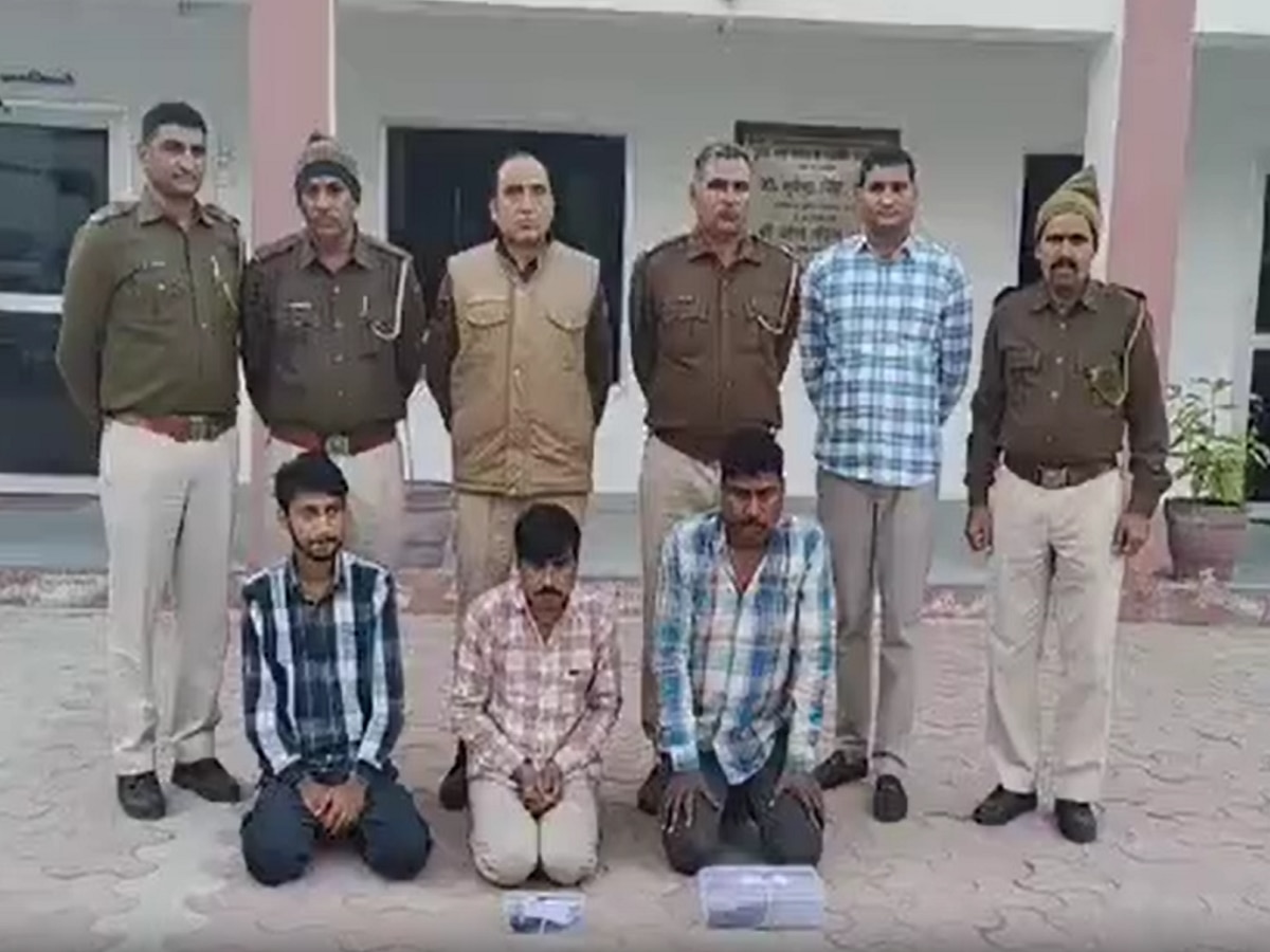 Churu News: सादुलपुर पुलिस को मिली बड़ी सफलता, हथियारों एवं जिंदा कारतूस सहित 3 गिरफ्तार