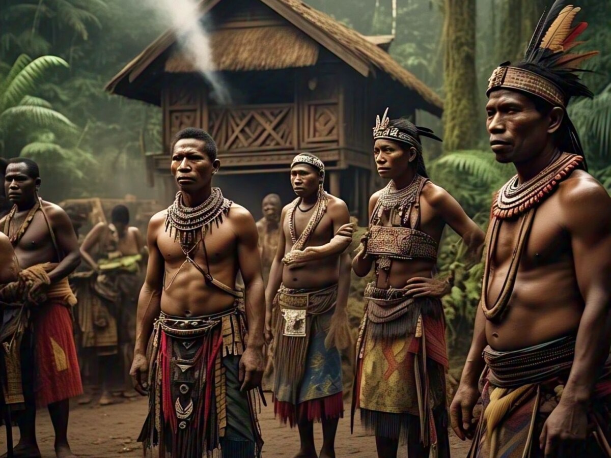 Papua New Guinea Funeral Tradition Neither burning nor burying the dead ...
