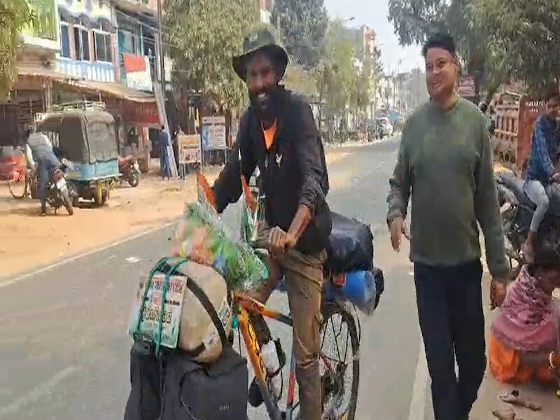 उत्पाद विभाग के एसआई ने किया स्वागत 